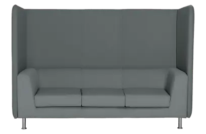 ND 103 AKU trojkřeslo čalouněné, látka BONDAI BN 8078 šedá